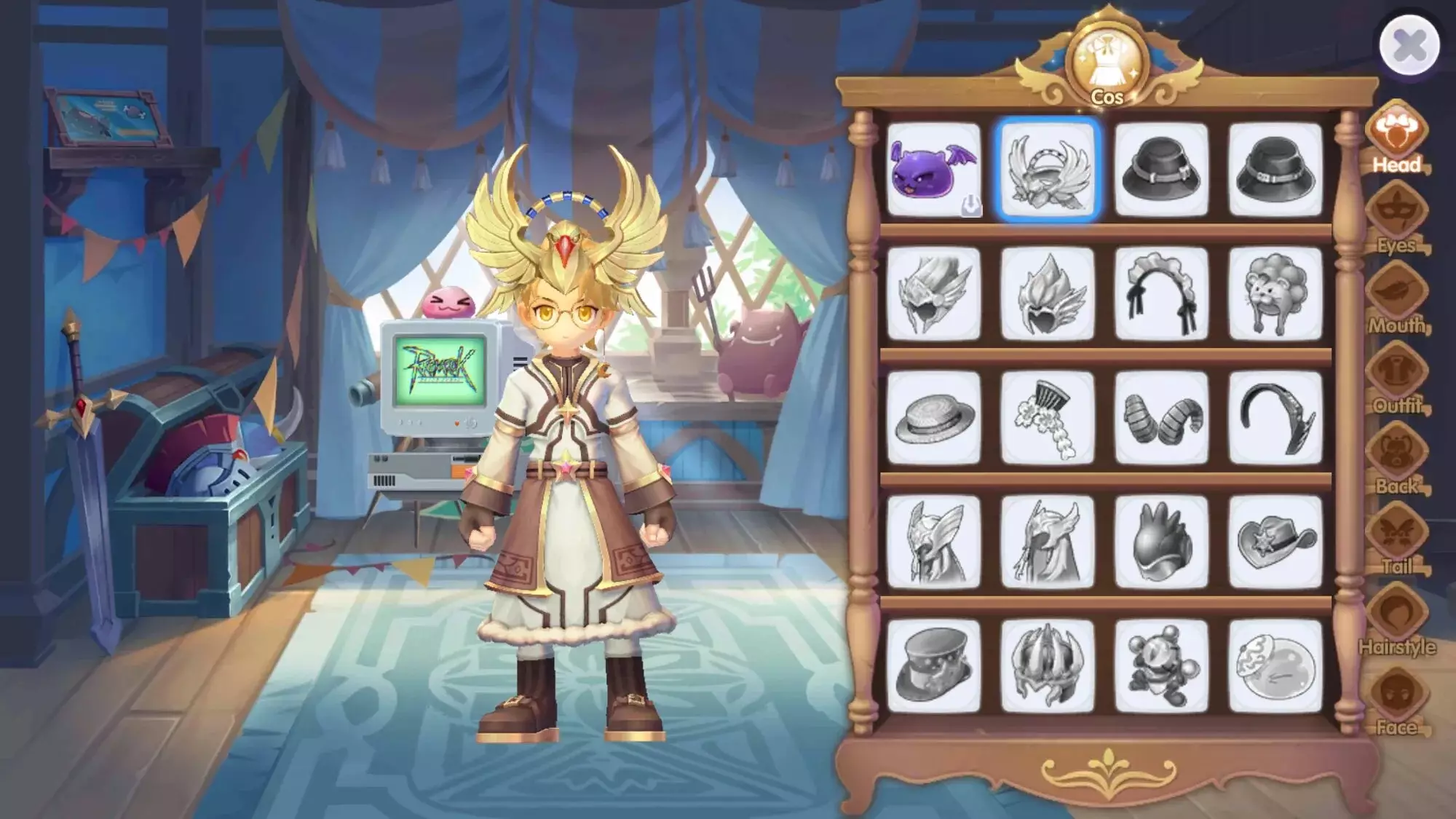 kostum eksklusif ragnarok x