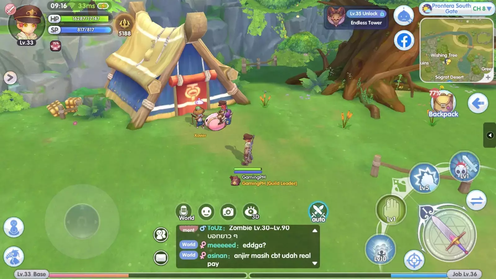 quest memancing ikan di ragnarok X